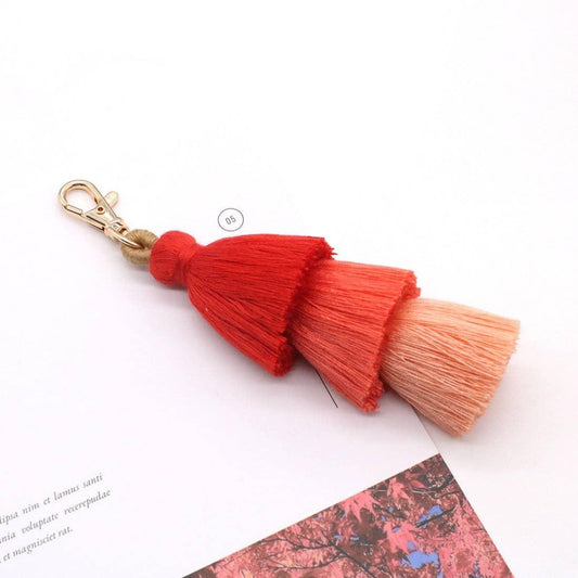 Handmade Rope Tassel Keychain