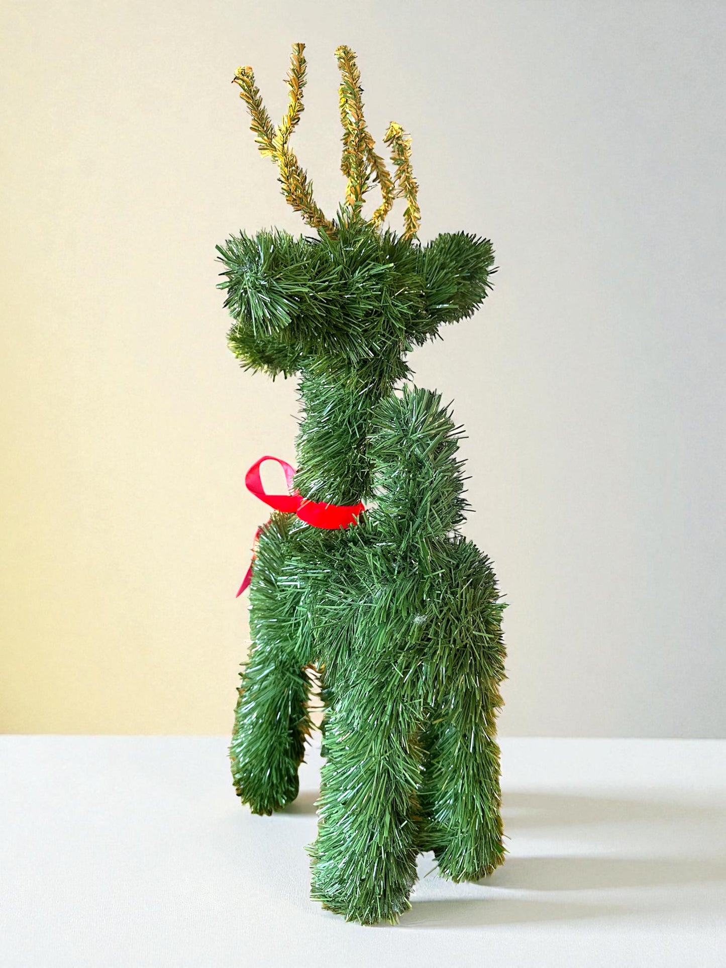 Evergreen Reindeer Holiday Decor – 20” Tall, 14” Long