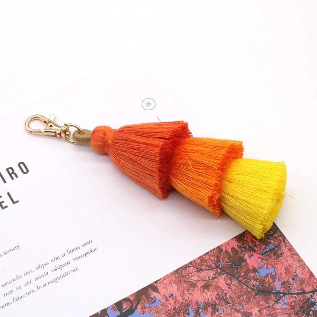 Handmade Rope Tassel Keychain