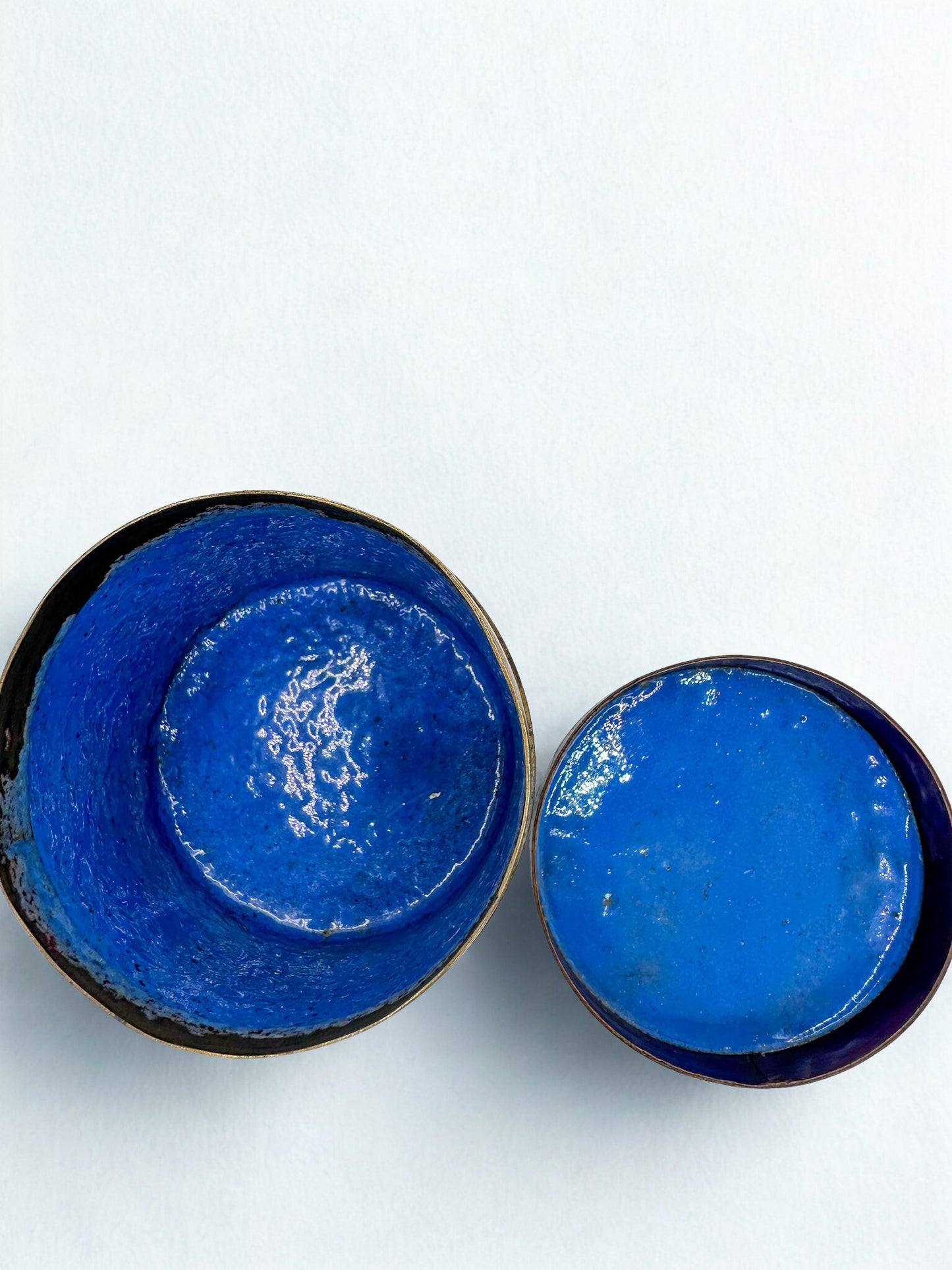 Cloisonné Enamel Jar with Lid