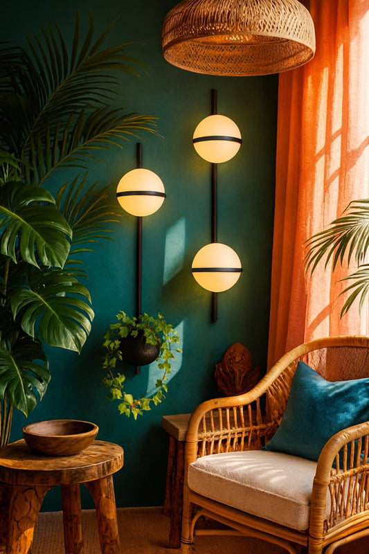 Nordic Planter Light Sconce – Modern Wall-Mounted Greenery & Ambient Lighting