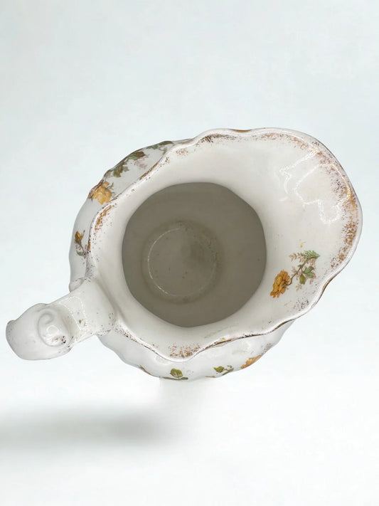Vintage Maddock’s Lamberton Works Royal Porcelain Floral Pitcher