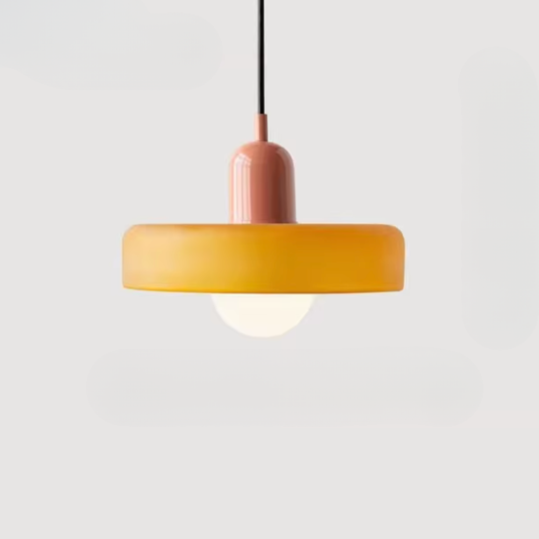 DecorBites™ Bauhaus-Inspired Glass Pendant Lighting