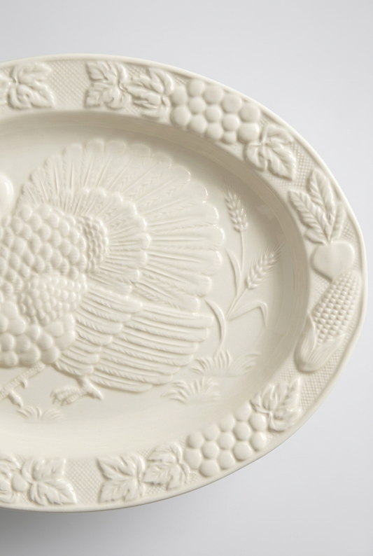 Turkey platter detail edit