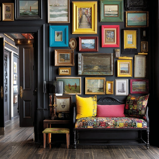 How Painting Old Frames Became My Favorite Creative Home Décor Trick