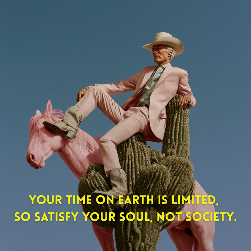 Satisfy Your Soul Unframed Fine Art Print (10" x 10")