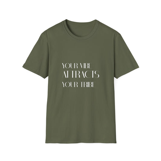 Your Vibe Attracts Your Tribe Graphic T-Shirt