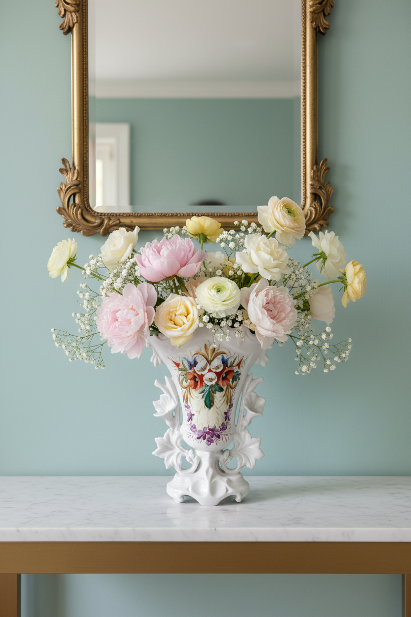 19th-Century Rococo Revival Porcelain Vase | Southern German c.1880 ...
