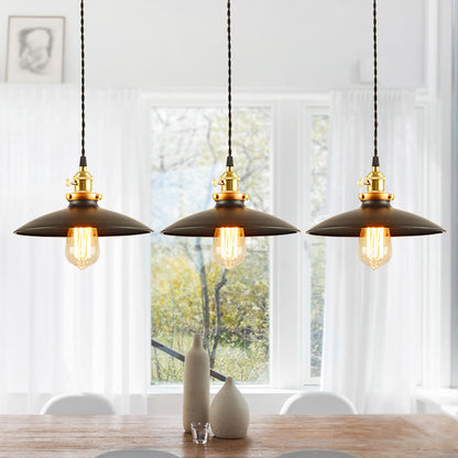 Industrial Pendant Light - Vintage Charm for Dining Rooms