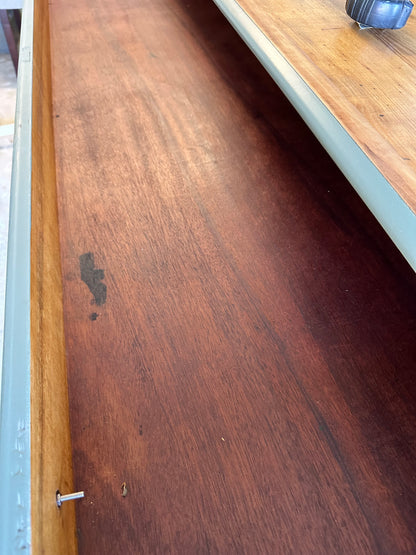 Carriage House Antique Sideboard — Late 19th-Century Heirloom, Custom Refinished (38H × 66W × 21.5D)