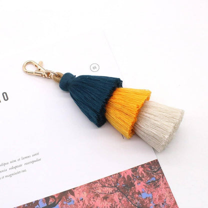 Handmade Rope Tassel Keychain
