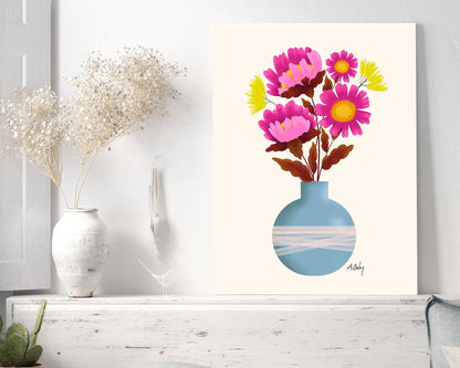 Spring Botanicals - floral illustration print