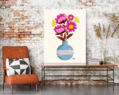 Spring Botanicals - floral illustration print