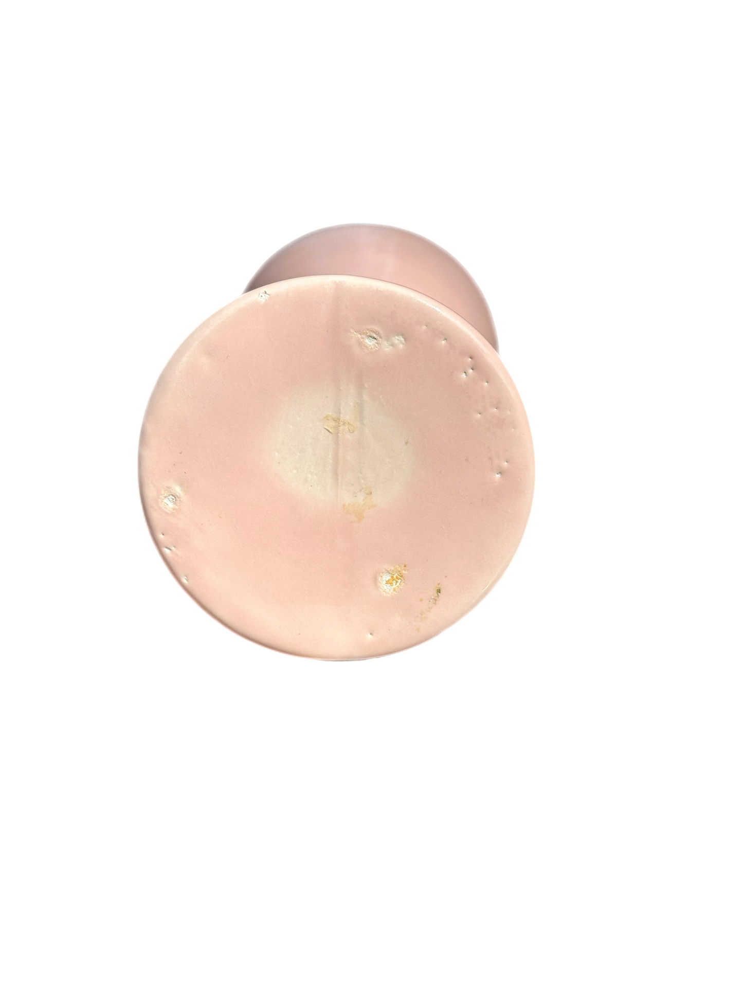 Blush Pink Ceramic Vase | Classical Silhouette with Relief Detail