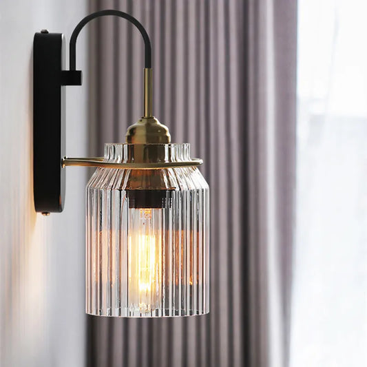 Industrial Vintage Wall Sconce - Retro Nostalgia Lighting for Bedside, Aisle, and More