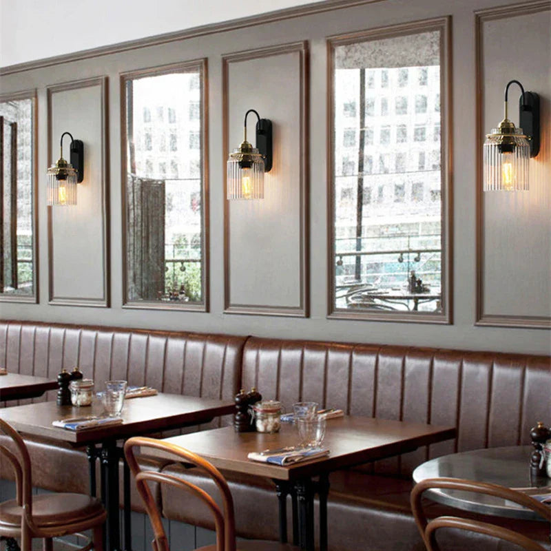 Industrial Vintage Wall Sconce - Retro Nostalgia Lighting for Bedside, Aisle, and More