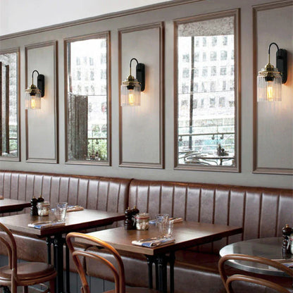 Industrial Vintage Wall Sconce - Retro Nostalgia Lighting for Bedside, Aisle, and More