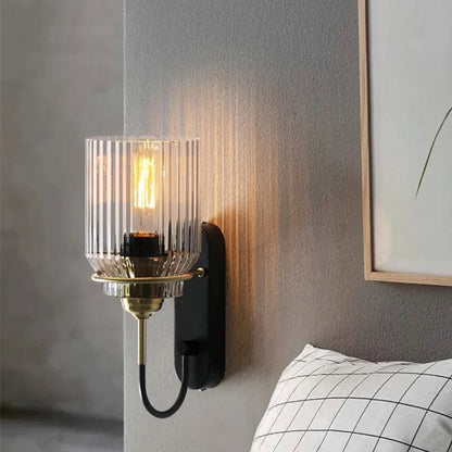 Industrial Vintage Wall Sconce - Retro Nostalgia Lighting for Bedside, Aisle, and More