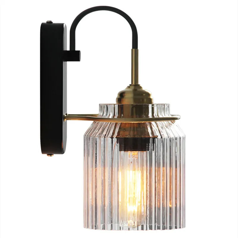 Industrial Vintage Wall Sconce - Retro Nostalgia Lighting for Bedside, Aisle, and More