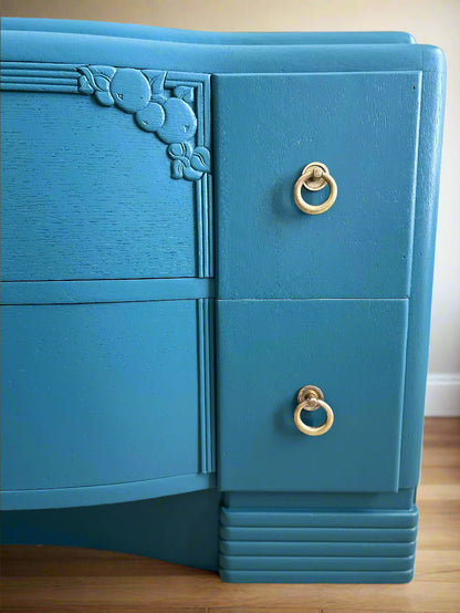 Refinished Art Deco Chest of Drawers