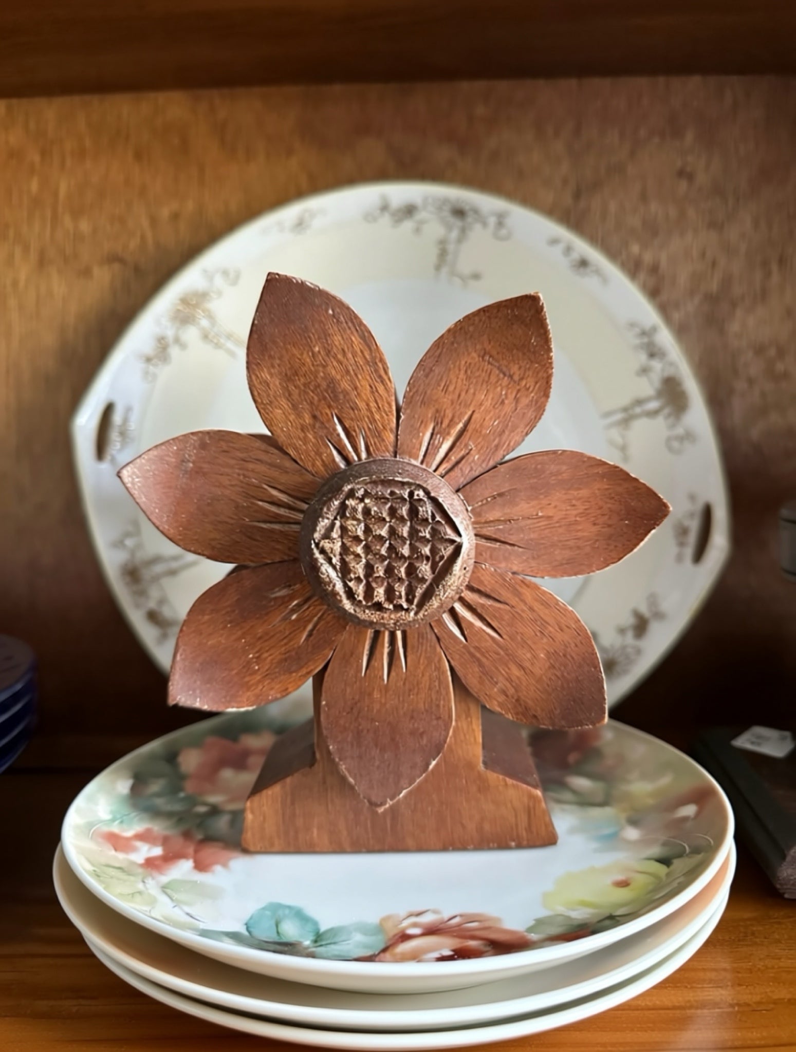 Sunflower napkin holder