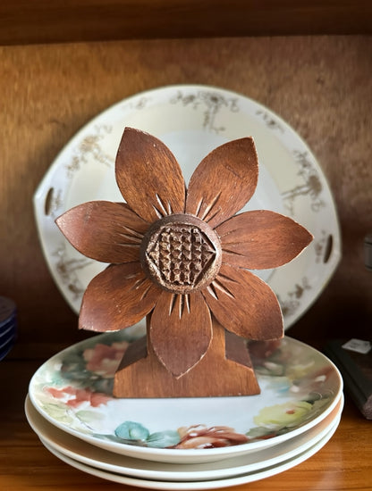 Sunflower napkin holder