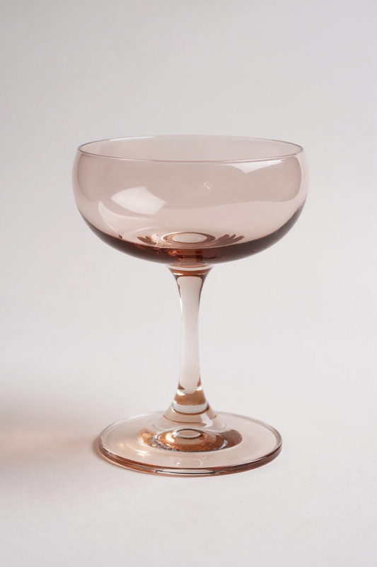 Veneto Coupe Glasses – Rosewood (Set of 2)