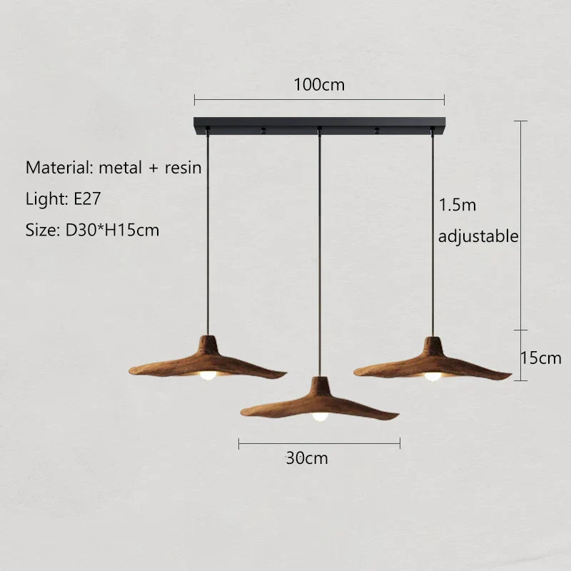 Wabi-Sabi Pendant Light - Vintage LED Lighting