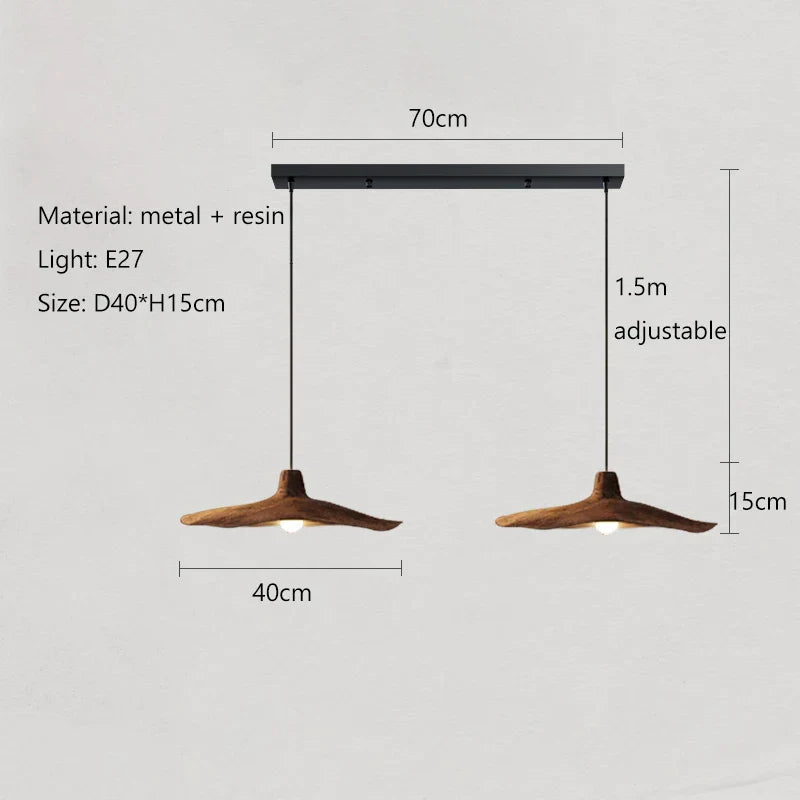 Wabi-Sabi Pendant Light - Vintage LED Lighting