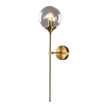 Glass Ball Sconce Wall Light - Modern Vintage Lighting