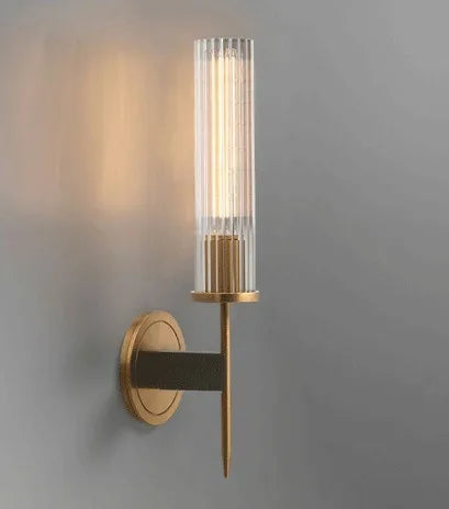 Copper Wall Sconce – Modern Industrial Lighting with Warm Glow