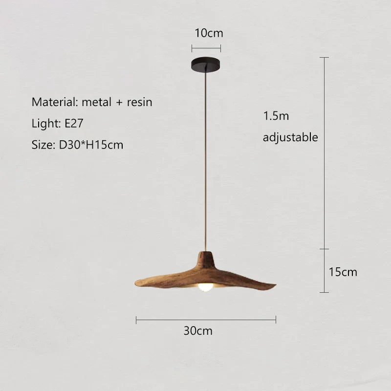 Wabi-Sabi Pendant Light - Vintage LED Lighting