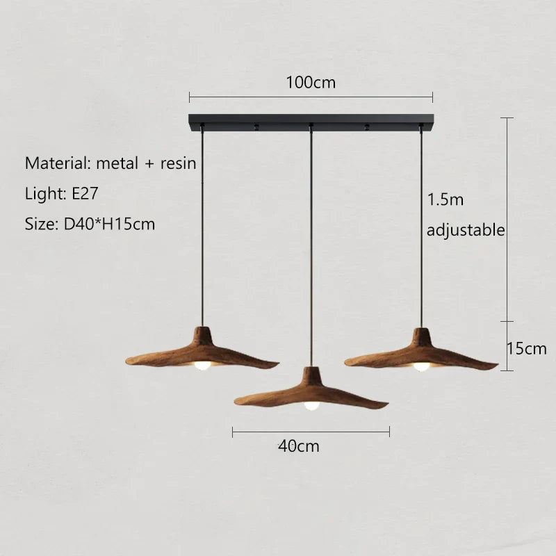 Wabi-Sabi Pendant Light - Vintage LED Lighting