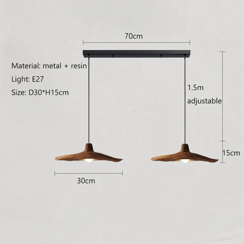 Wabi-Sabi Pendant Light - Vintage LED Lighting