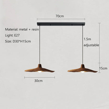 Wabi-Sabi Pendant Light - Vintage LED Lighting