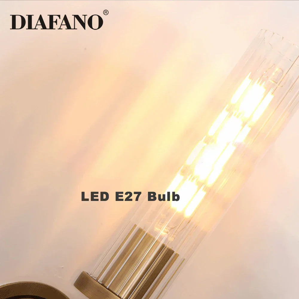 Copper Wall Sconce – Modern Industrial Lighting with Warm Glow