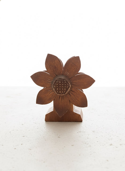 Sunflower napkin holder