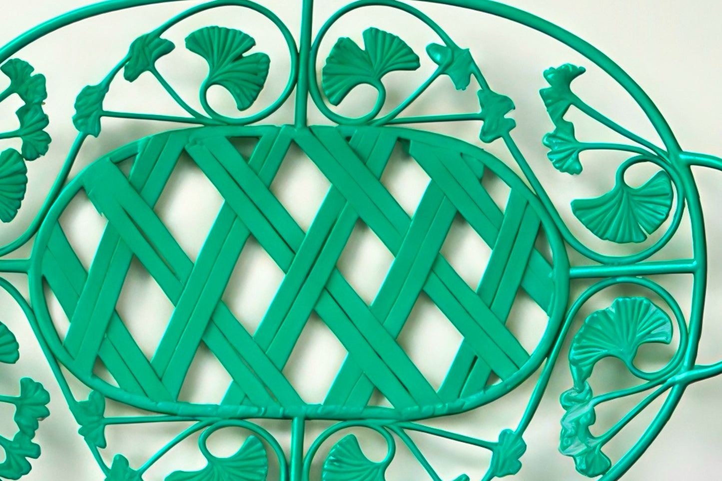 Vintage green tray