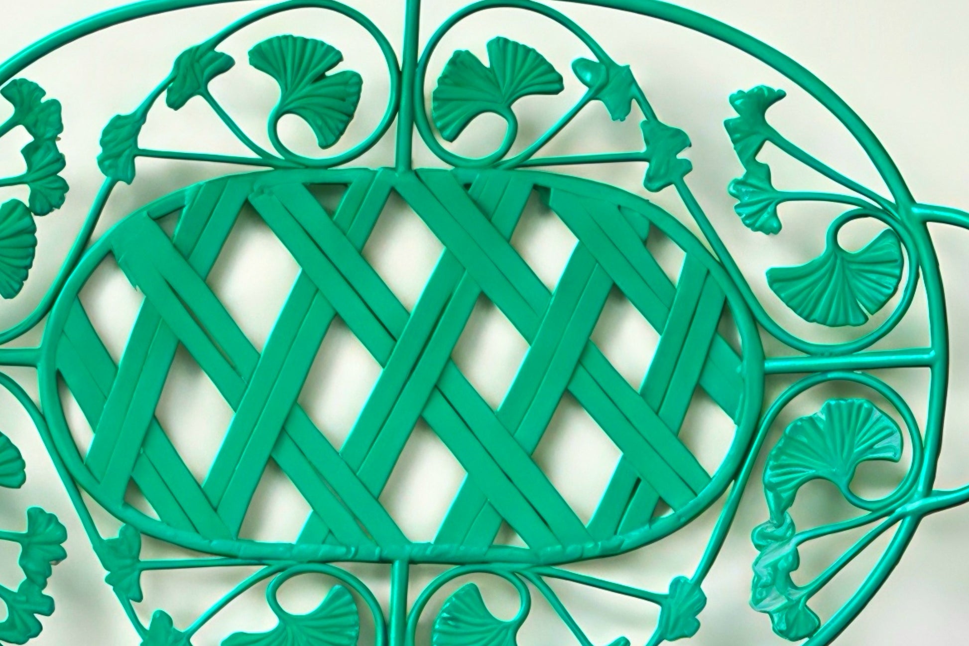 Vintage green tray