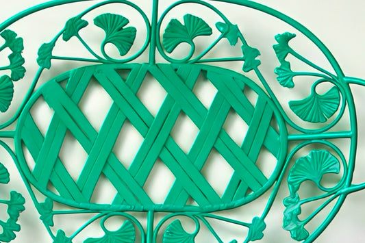 Vintage green tray