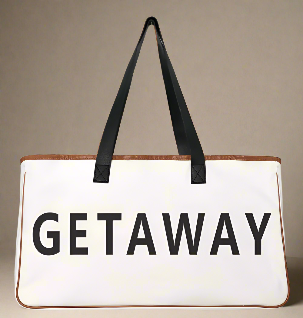 Getaway Canvas Tote Bag