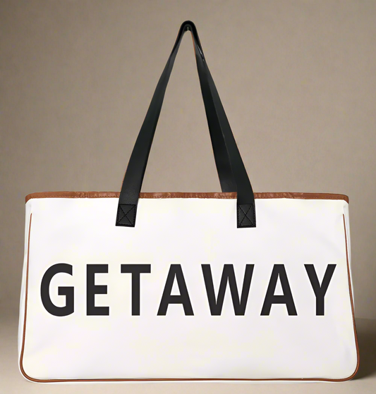 Getaway Canvas Tote Bag