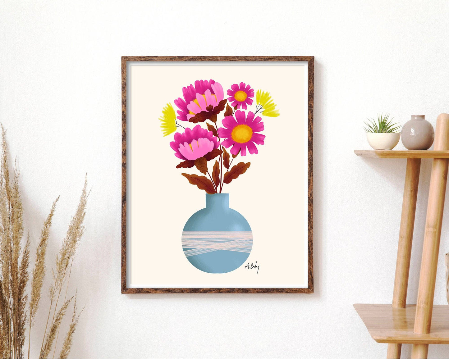 Spring Botanicals - floral illustration print