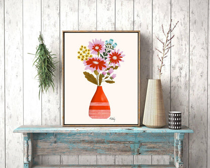 Harvest - floral illustration print