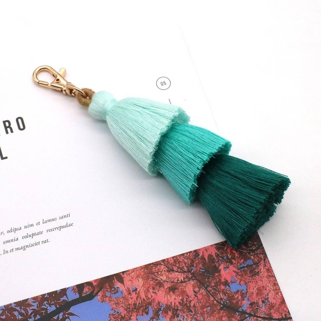 Handmade Rope Tassel Keychain