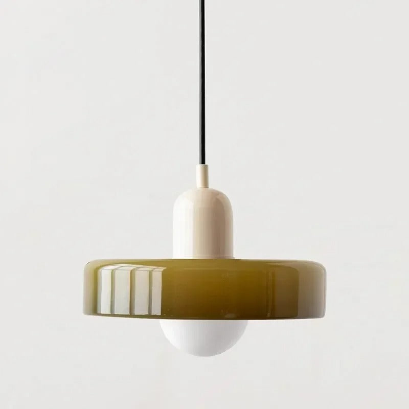 DecorBites™ Bauhaus-Inspired Glass Pendant Lighting