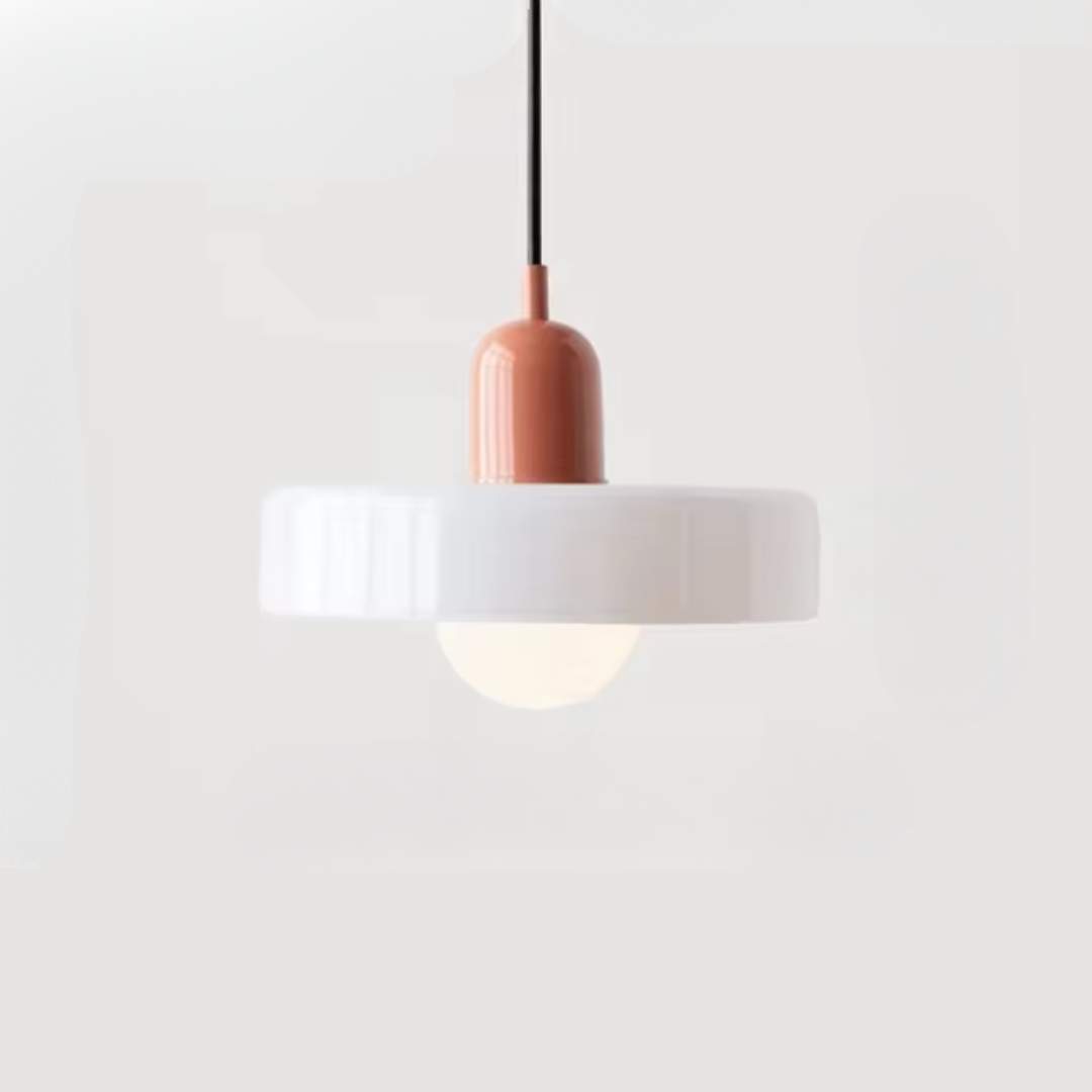 DecorBites™ Bauhaus-Inspired Glass Pendant Lighting