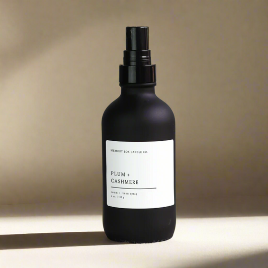 Plum + Cashmere - Room + Linen Spray