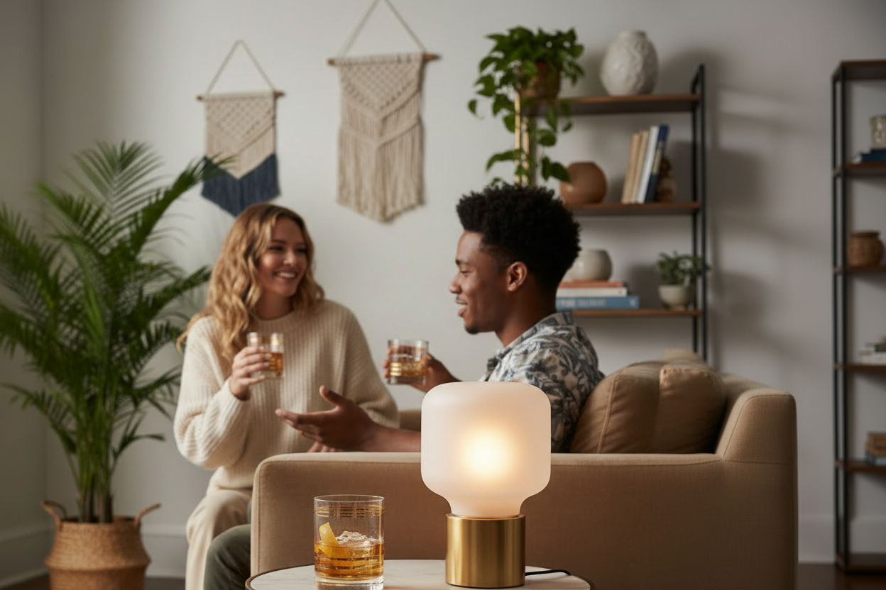 Gold Banded Rocks Glasses — Old Fashioned Lifestyle