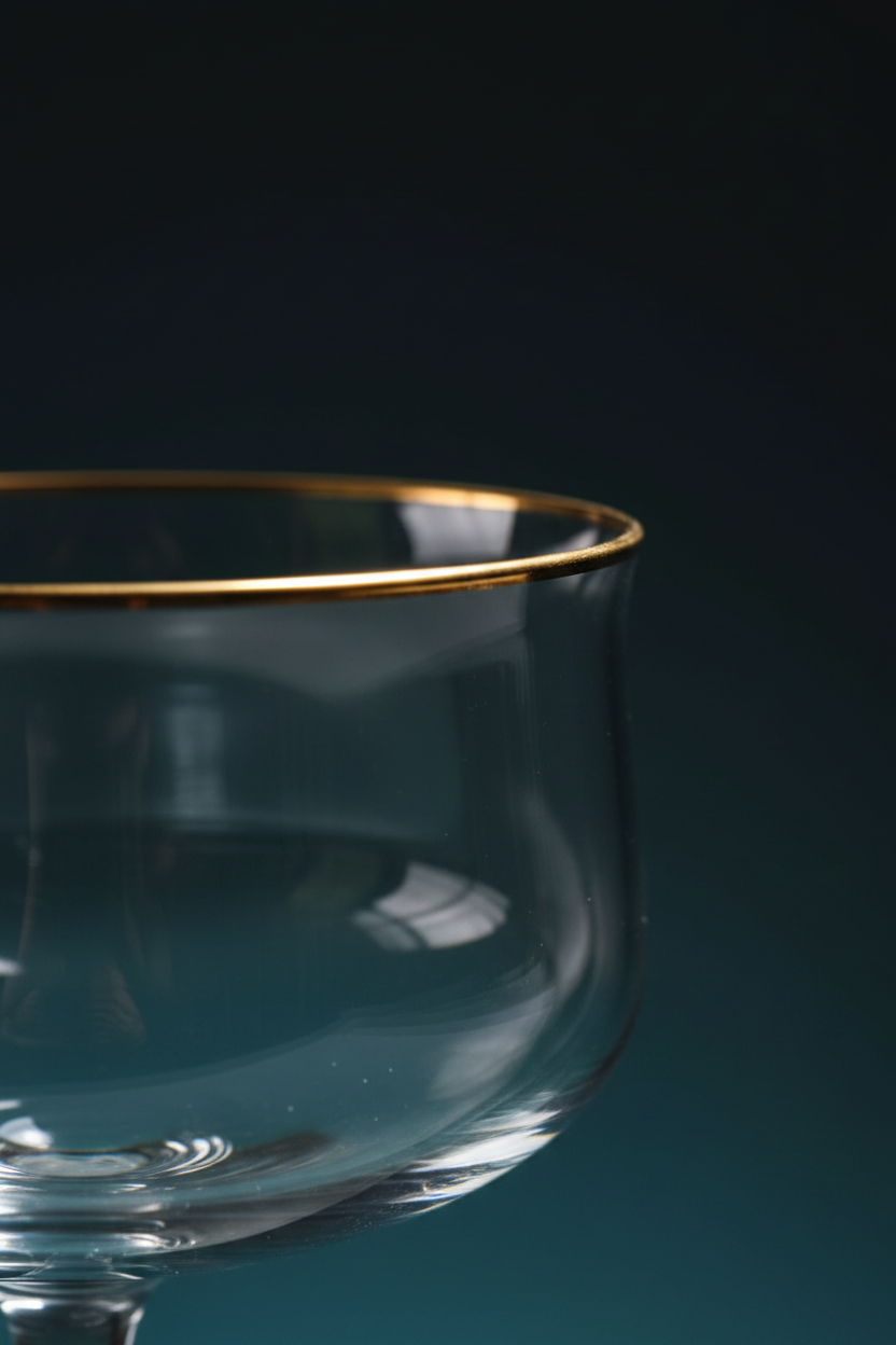 Lenox Intrigue — Gold Rim Detail